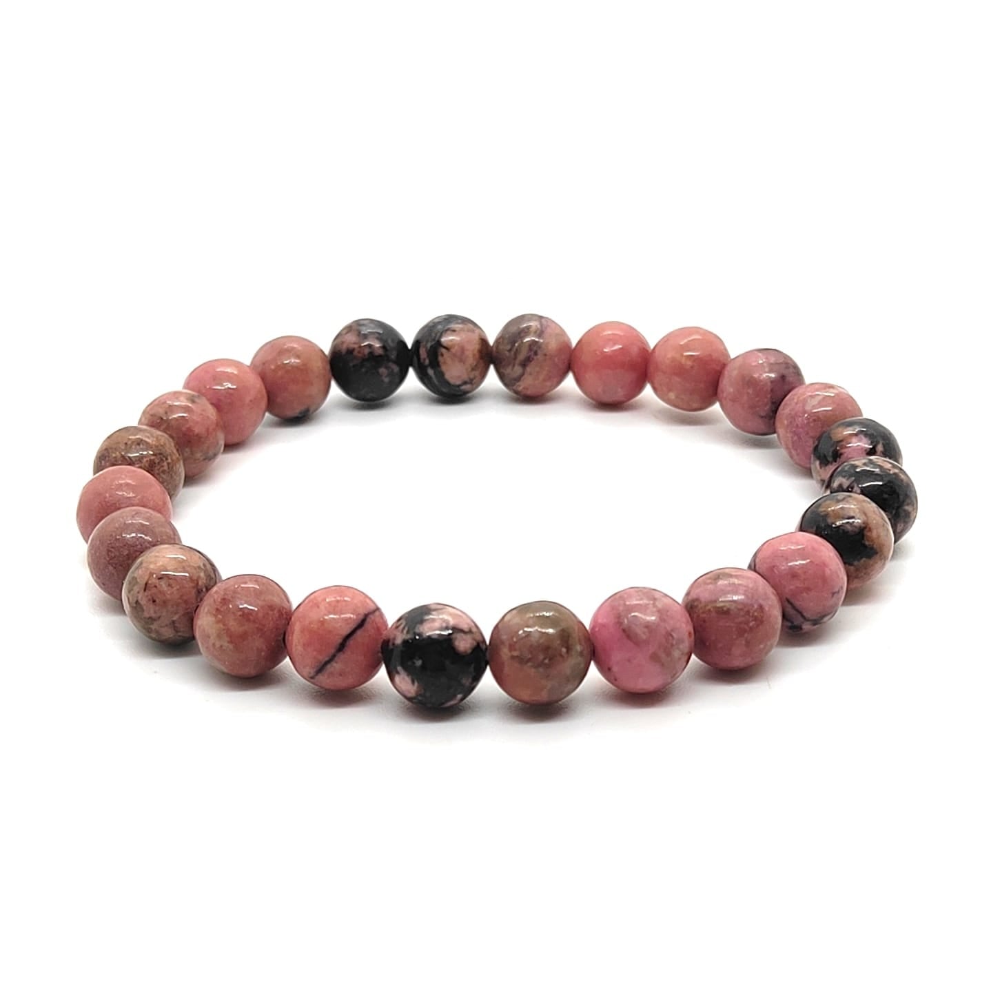 Rhodonite Natural With Certified Bracelet